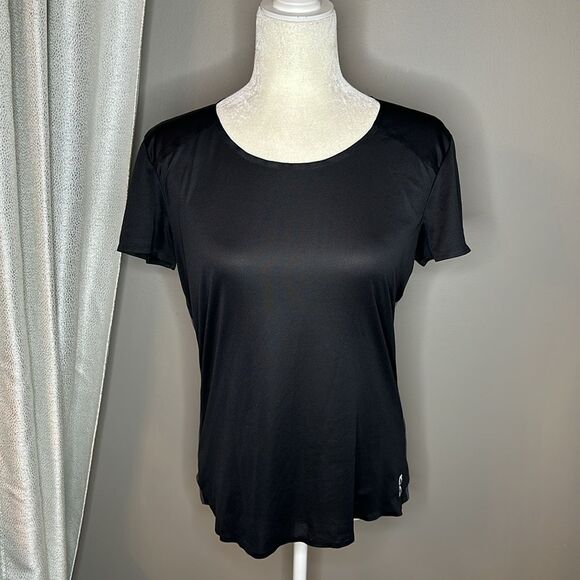 On running cloud performing black and grey shirt size M - Picture 11 of 14